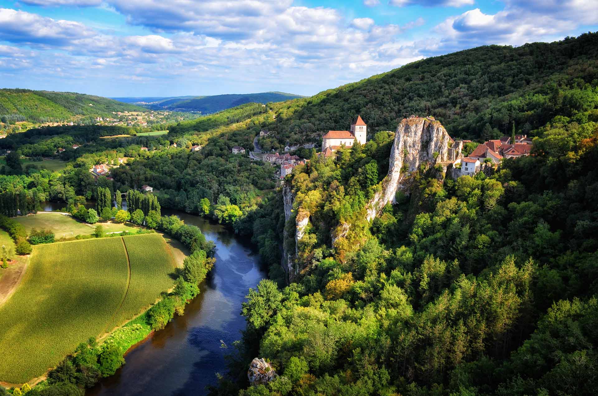 Saint-Cirq-Lapopie, village préféré des français